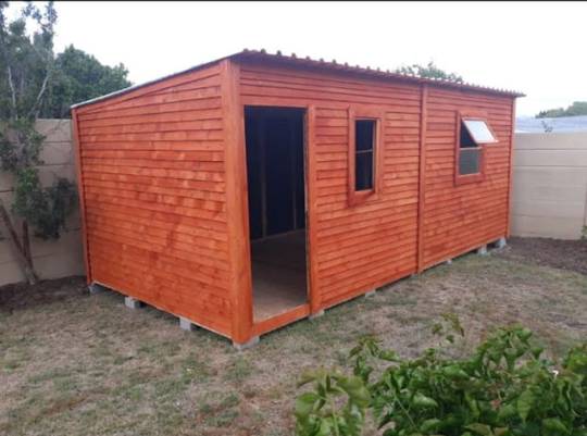 wooden wendy garden shed flat pitch roof