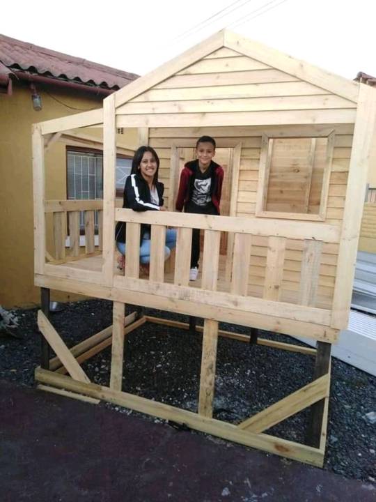 wooden wendy kids playhouse
